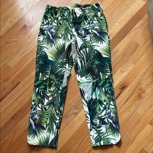 Up! Tropical Print Pants